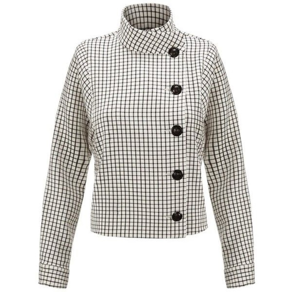 CAbi Windowpane Jacket